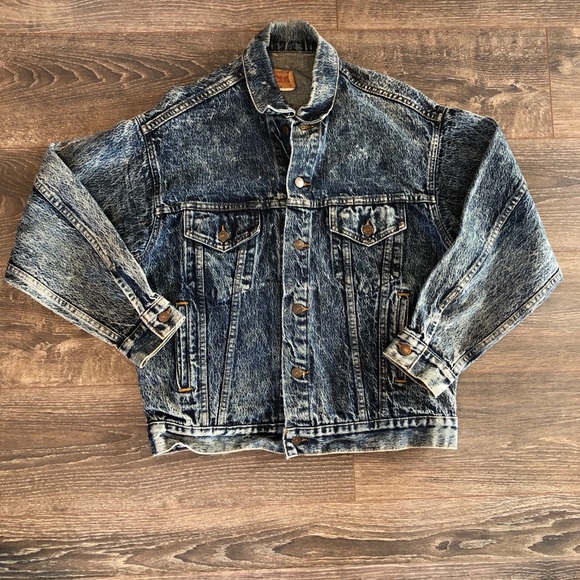 Levi's Other - ✨Editors Pick✨ VINTAGE 80s acidwash Levis Trucker